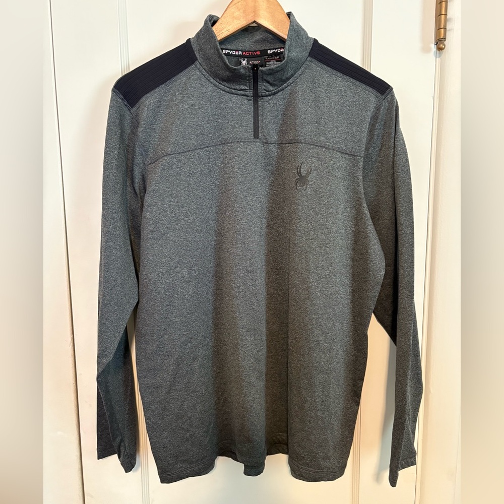 Spyder Active Charcoal long Sleeve
